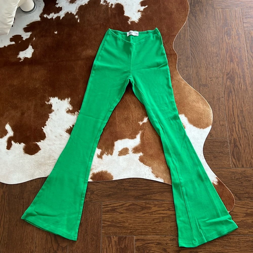 Flare Green pants
